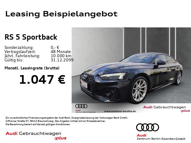 Audi RS 5 Sportback tiptr. *NAV+*B&O*ACC*R-CAM*