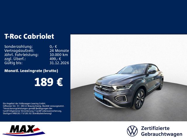 T-Roc Cabriolet 1.0 TSI STYLE GOAL LED+KAMERA+AC