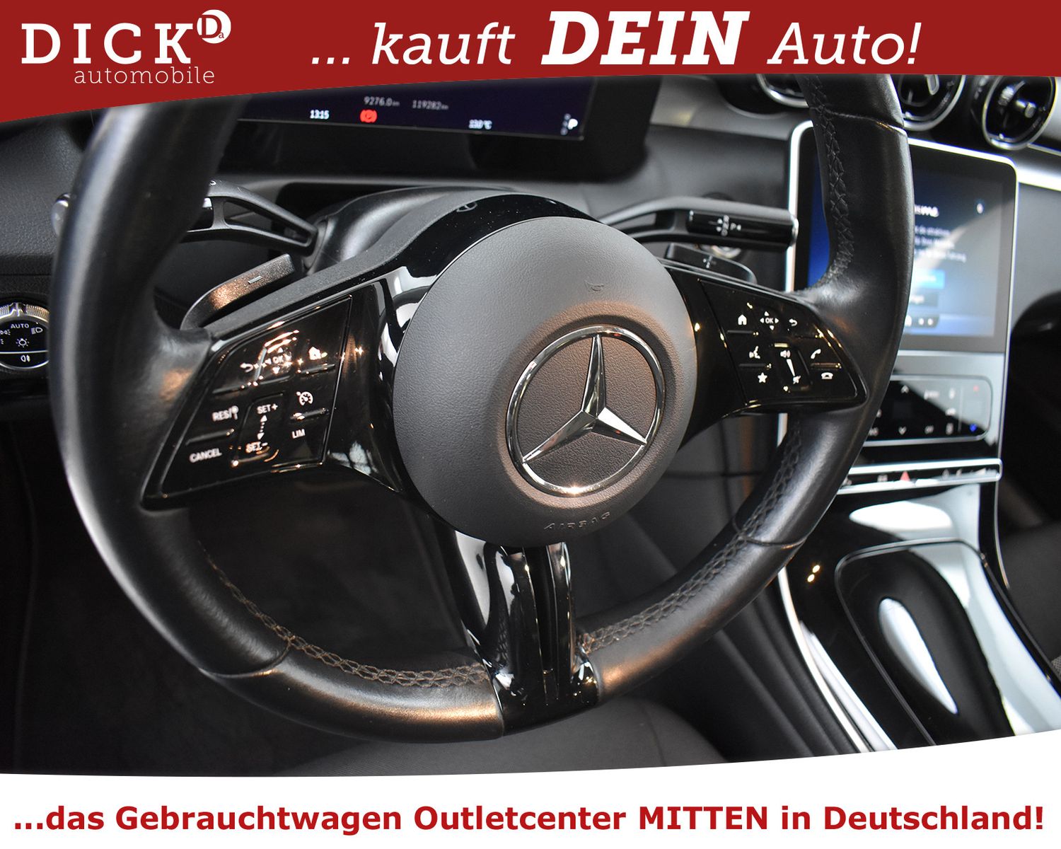 Fahrzeugabbildung Mercedes-Benz C220d 9G-Tr Avant 18"+NAVI+LED+SHZ+KAM+ADVEN+TEM