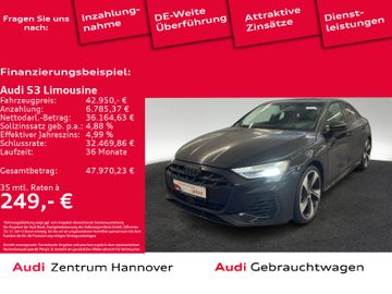 Audi Leasingangebot: Audi S3 Limousine 2.0 TFSI Kamera Navi LED DAB