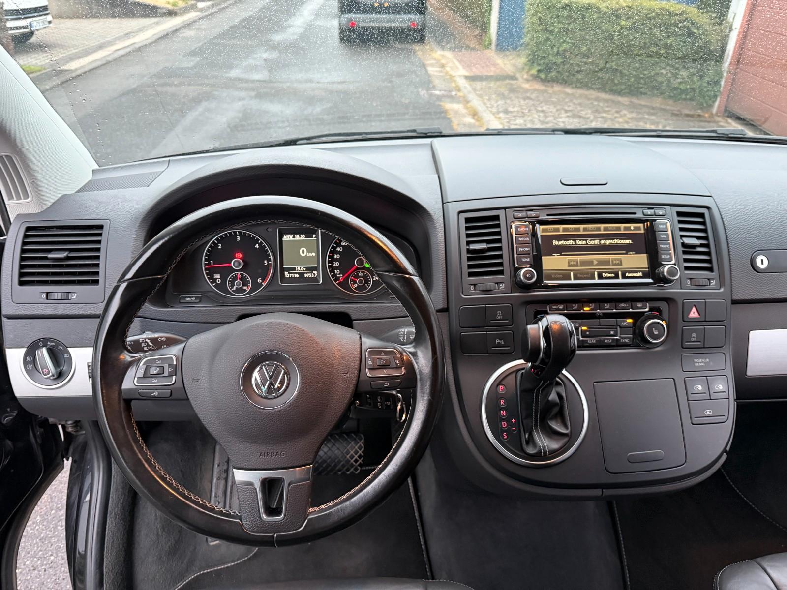 VOLKSWAGEN T5 MULTIVAN 2.0 TDI 180ch 4MOTION - CUIR NAPPA - 7 PLACES - CAMÉRA - GPS - ATTELAGE