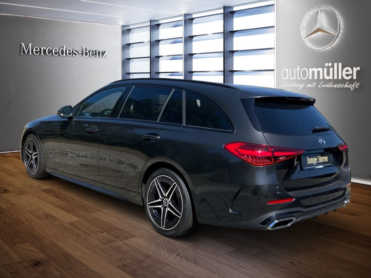 Fahrzeugabbildung Mercedes-Benz C 180 T AMG+EDITION+NIGHT+STANDHEIZ+LENKRADH+360