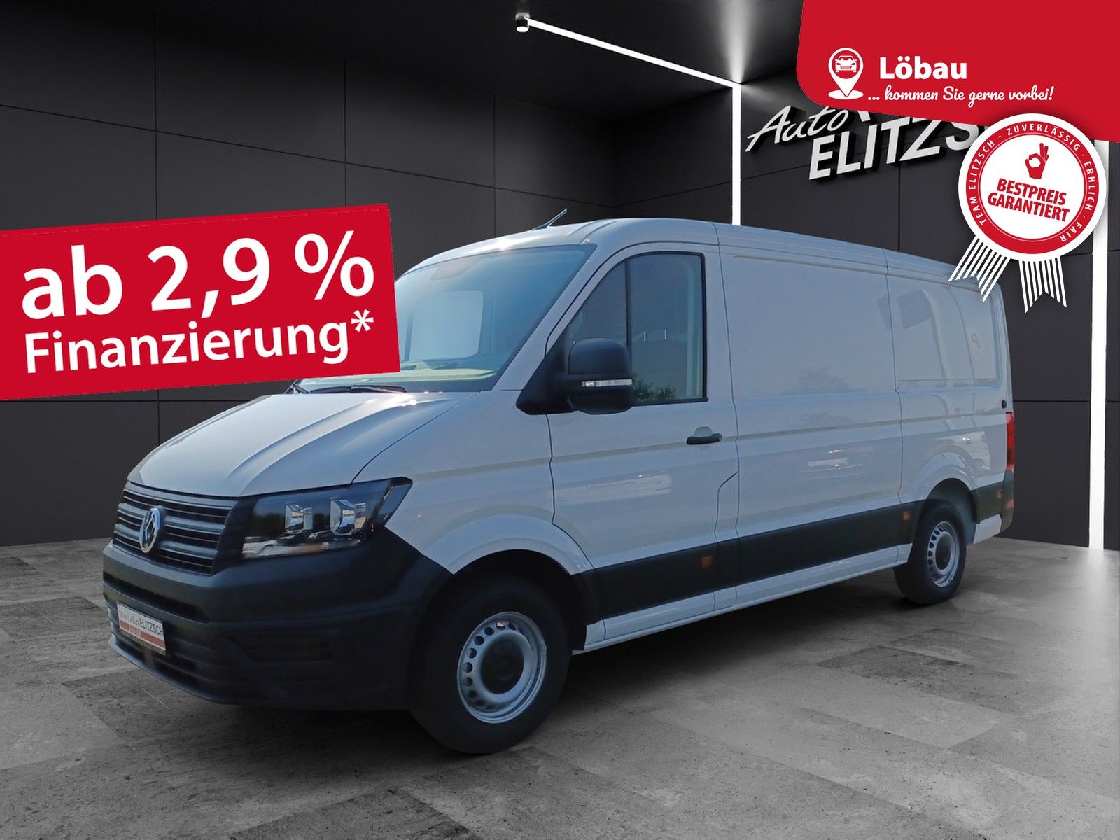 Fahrzeugabbildung Volkswagen Crafter Kasten 35 TDI MR KLIMA AHK RADIO HOLZFUS