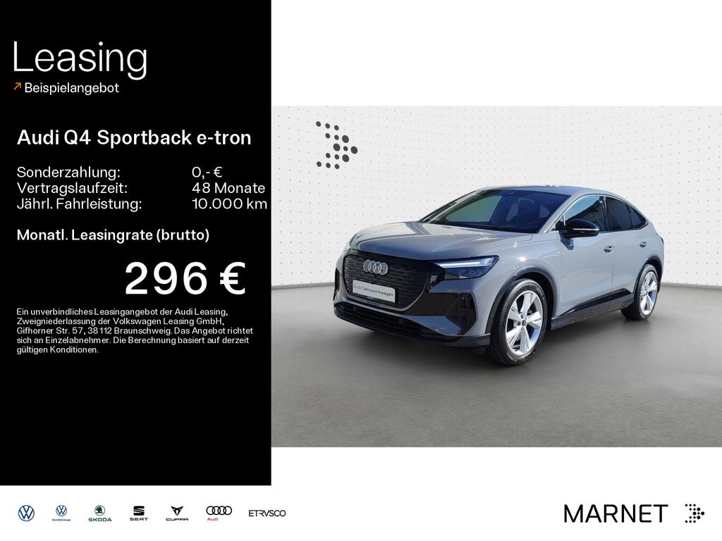 Audi Q4 Sportback e-tron 40 S line*Navi*LED*Alu*PDC*V