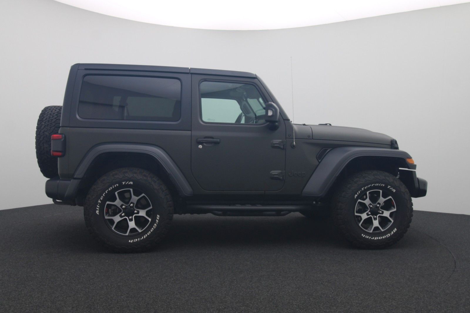 Fahrzeugabbildung Jeep Wrangler Rubicon 2.2l CRDi grün Matt Lackierung