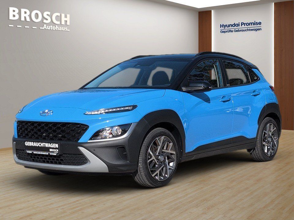 Fahrzeugabbildung Hyundai KONA HEV 1.6 DCT TREND NAVI-P AHK/ABNEHM+KRELL++