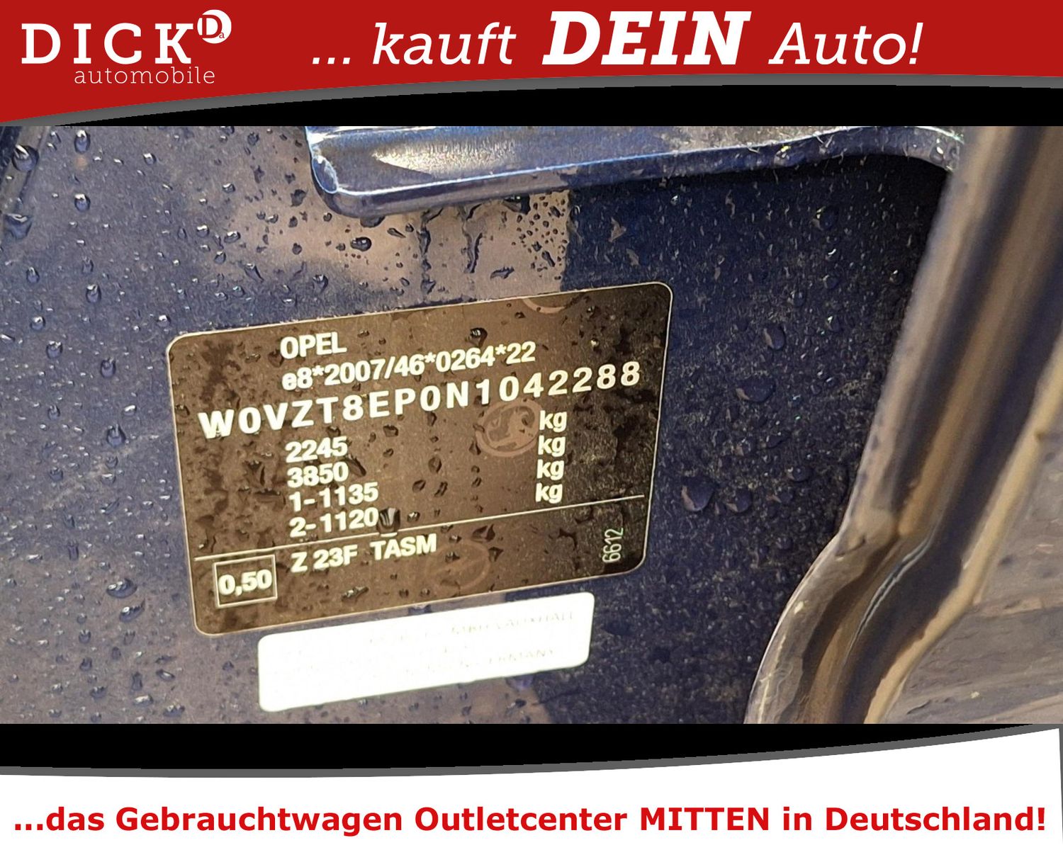Fahrzeugabbildung Opel Insignia B ST 2.0d AT8 LED/ACC/HUD/NAVI/SHZ/RFK