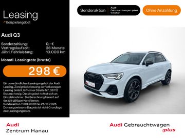 Audi Leasingangebot: Audi Q3 45 TFSI quattro S-LINE*NAVI-PLUS*LED*KAMERA*A