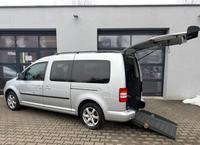 Volkswagen Caddy Maxi 2,0 Rollstuhlrampe + Hub/Schwenksitz