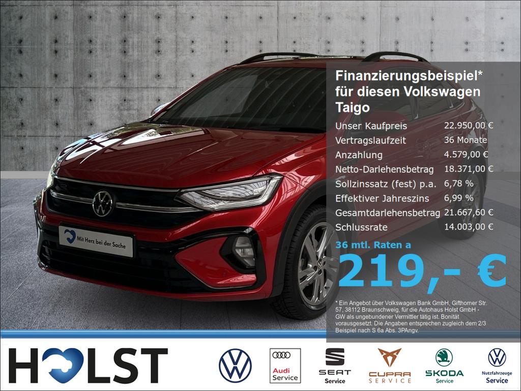 Volkswagen Taigo 15TSI RLine MatrixLED RFaKa GJR Nebel 2023