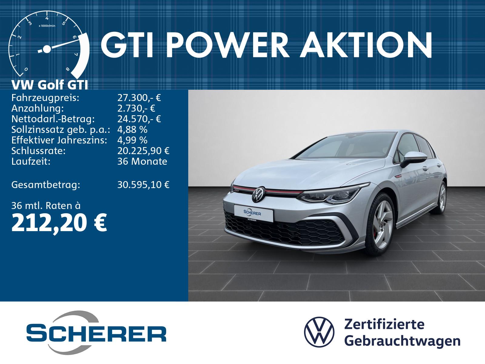 Volkswagen Golf GTI 2,0 TSI 7-Gang-DSG | abgedunkelte Schei