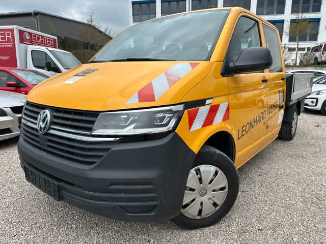 Volkswagen T6 Transporter *DokaPritsche*LED*6 Sitzer*AHK*
