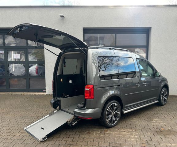 Volkswagen Caddy Benzin Behindertengerecht Rollstuhlrampe