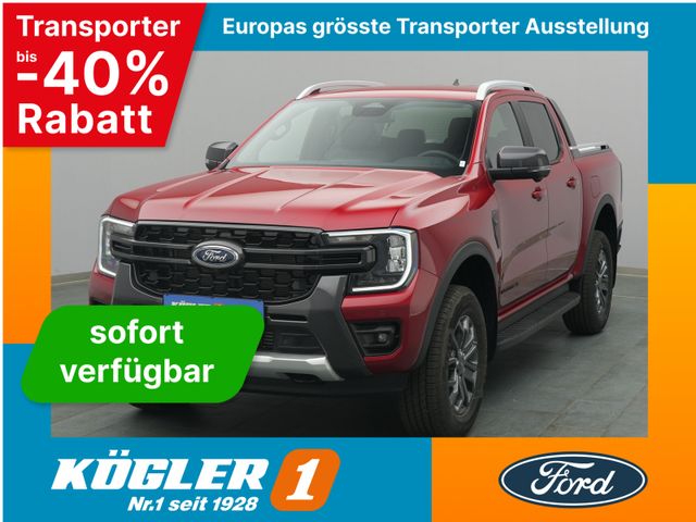 Ford Ranger Doka Wildtrak 205PS Aut./Techno-P. -19%*
