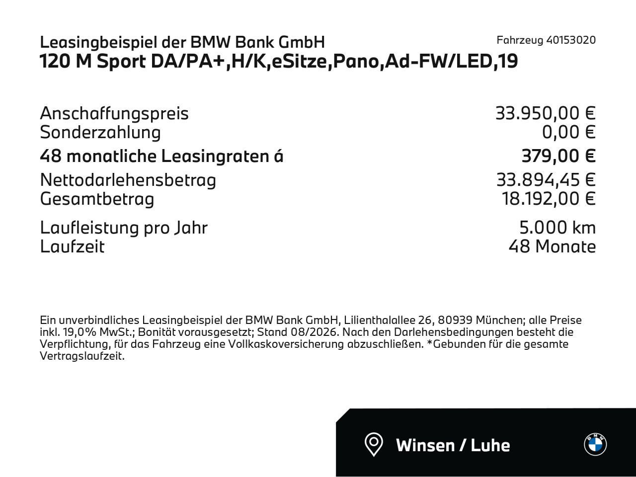 BMW 120 - Bild 2