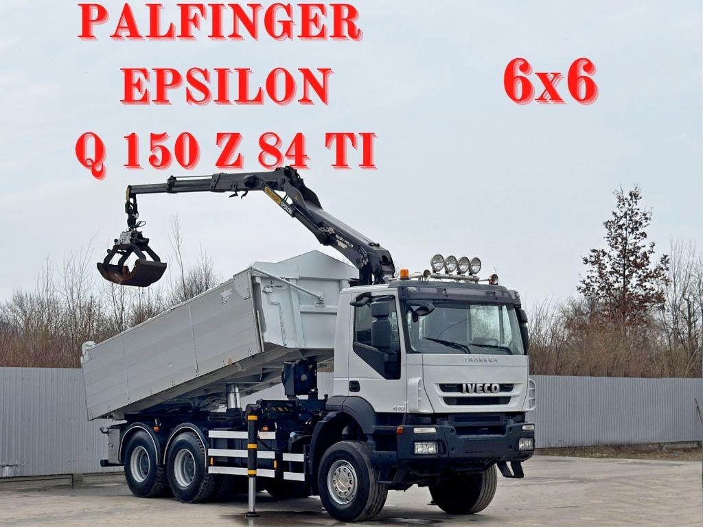 Iveco TRAKKER 410*KIPPER 5,10*PK EPSILON Q150Z84TI/6x6