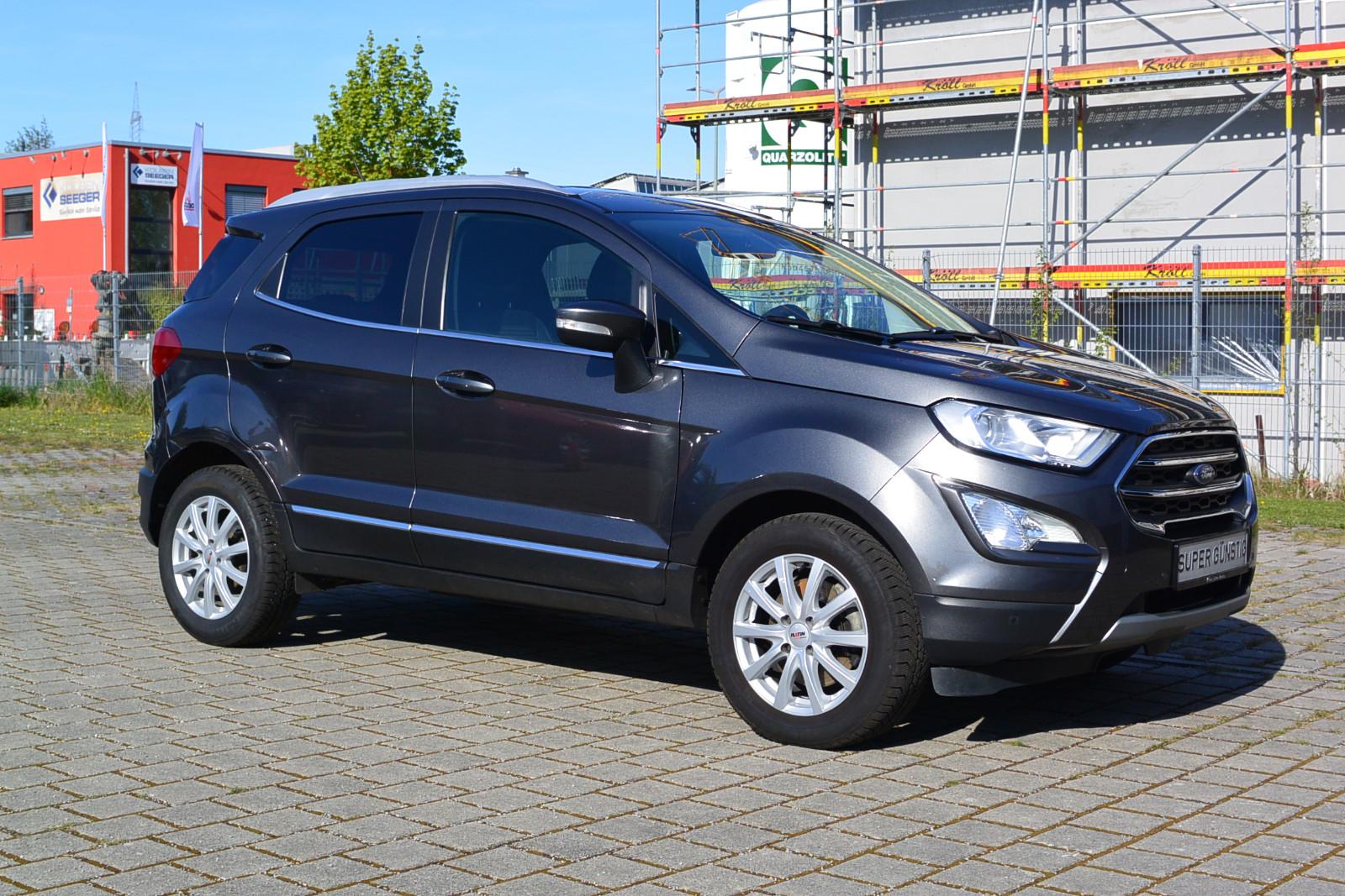 Ford EcoSport Titanium 53'km NAVI Sitzh.Klimaaut. Alu