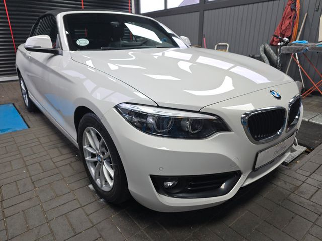 BMW 218i Cabrio Advantage*Leder*Navi*LED*