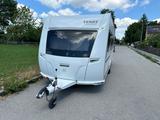 Fendt Saphir 495 SKM - umfangreiche Sonderausstattung - Fendt Heckgarage Wohnwagen