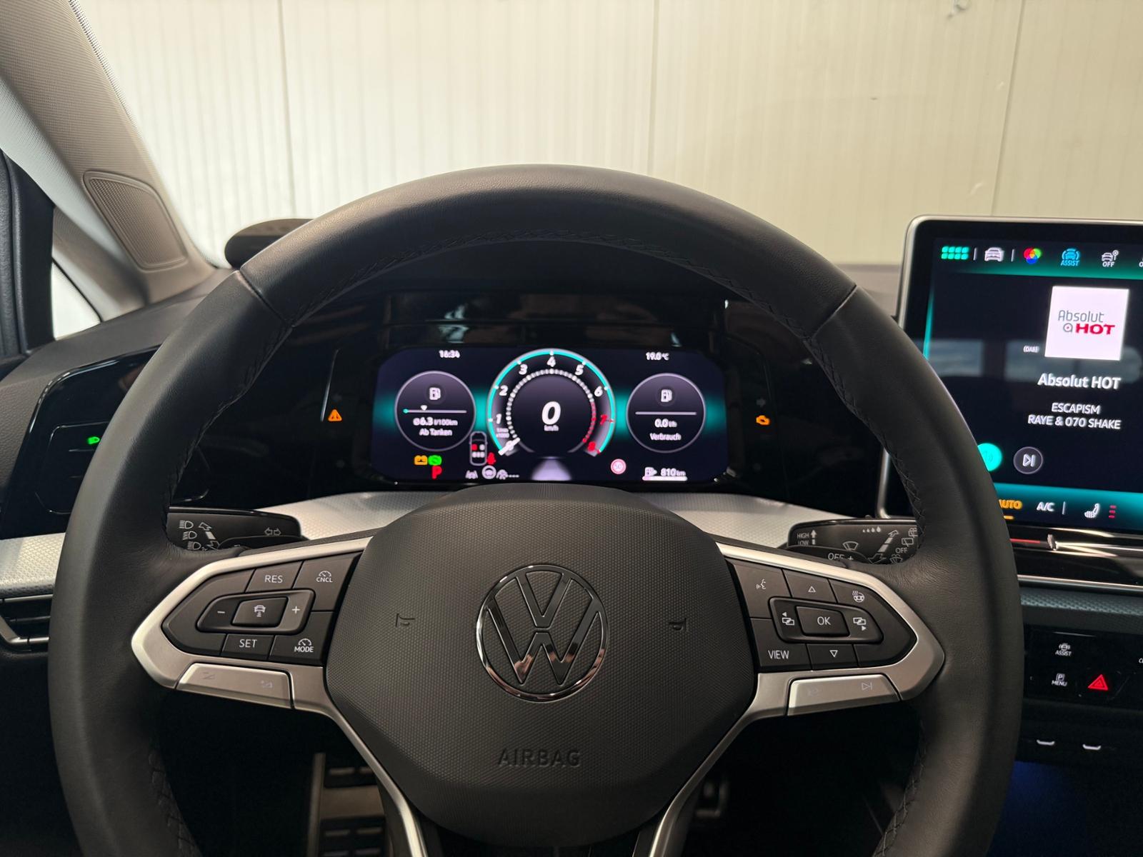 Volkswagen Golf VIII Goal 1.5 eTSI DSG LED RFK SHZ ACC, миниатюра 12