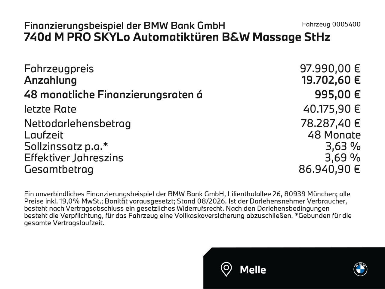 BMW 740 - Bild 4