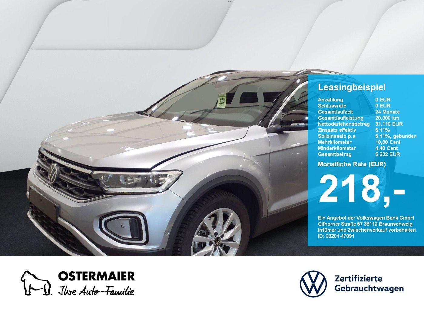 Volkswagen T-Roc GOAL 2.0TDI 150PS DSG ACC.AHK.KAMERA.NAVI+
