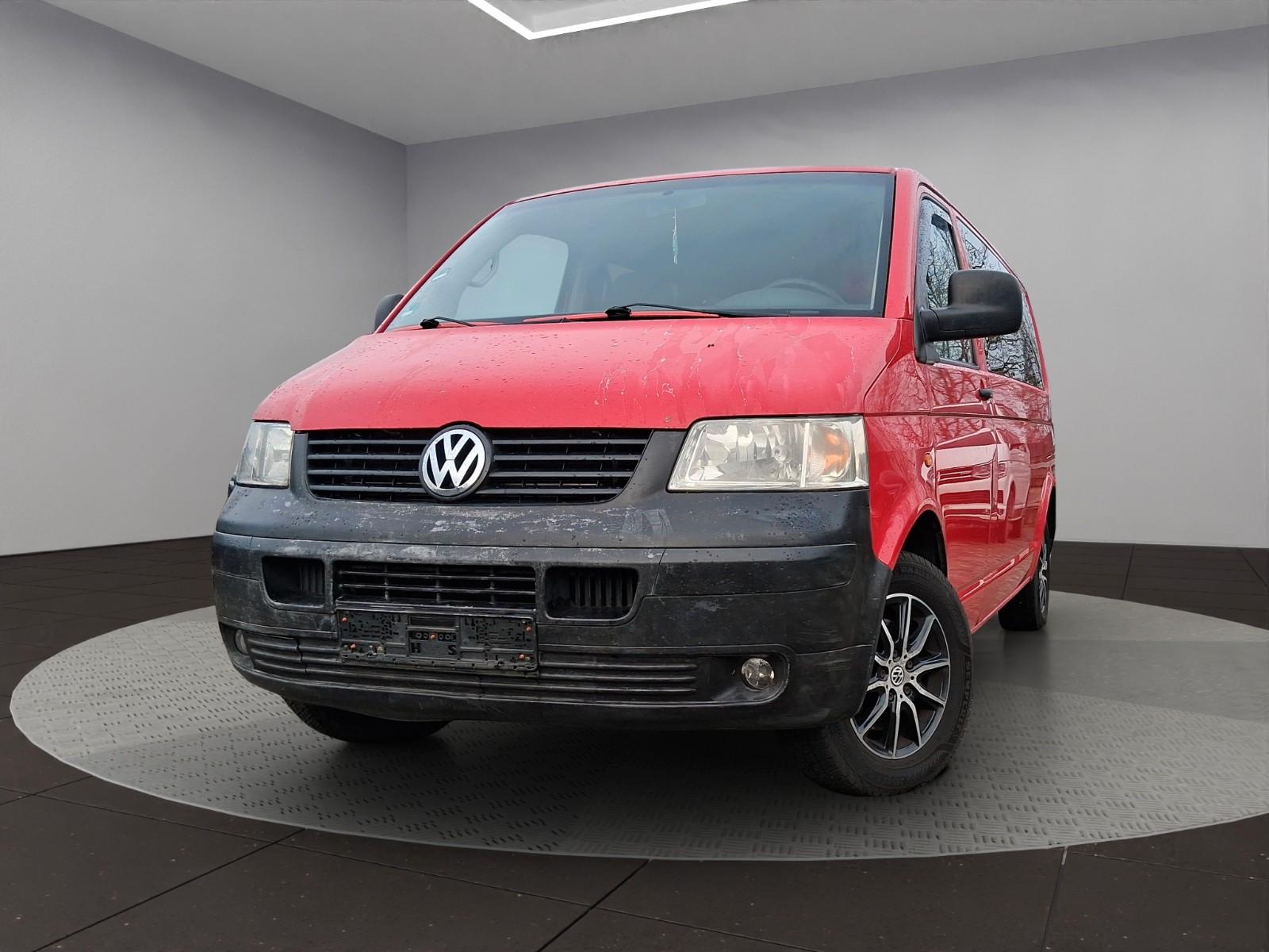 Volkswagen T5 LANG SELBST AUSBAU BETT U SITZPLÄTZE AHK
