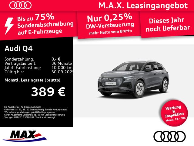 Audi Q4 40 e-tron 150 kW #FREI KONFIGURIERBAR#