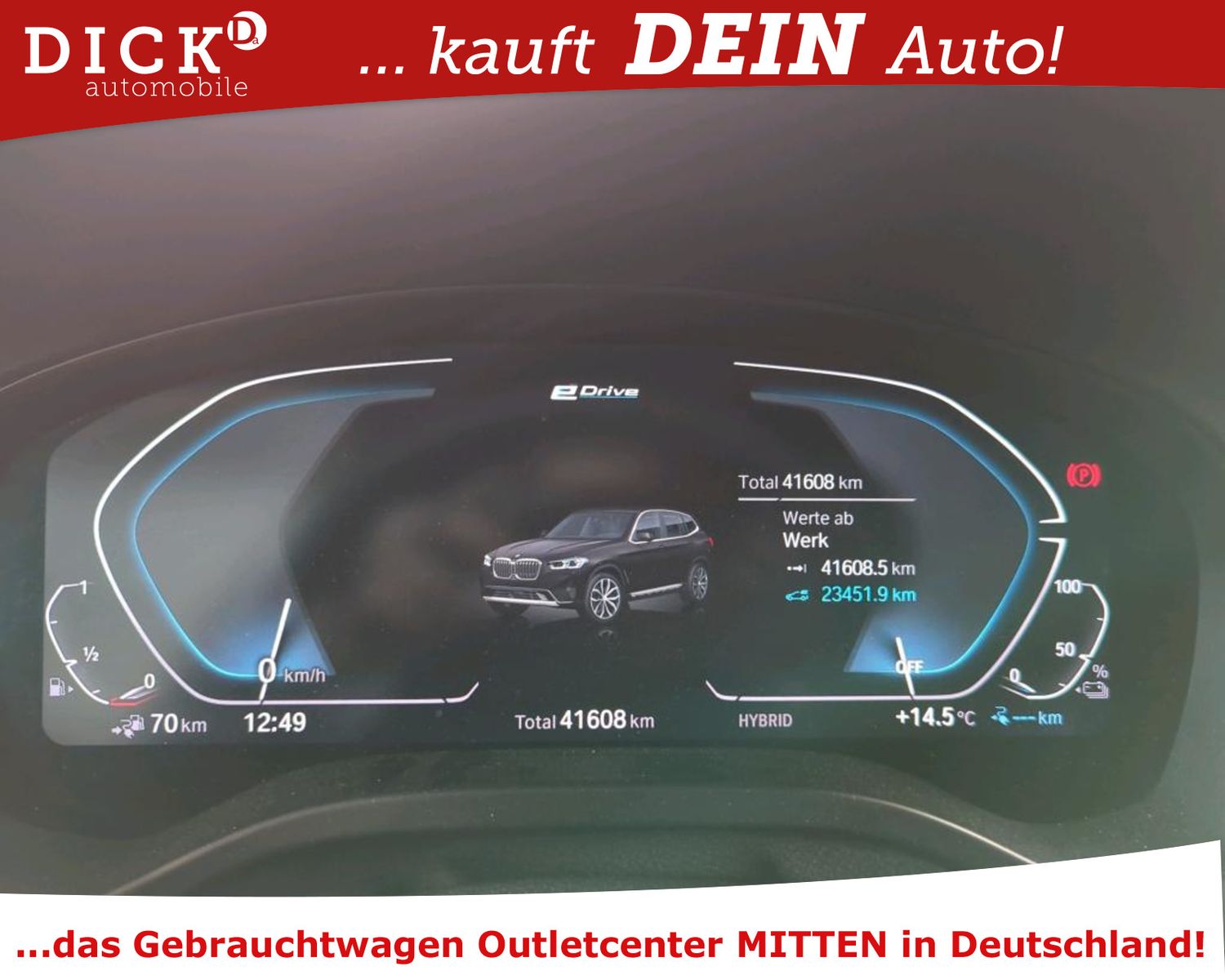 Fahrzeugabbildung BMW X3 xDrive 30e Aut. ACC/VIRTU/LED/NAVI/HiFi/RFK/8