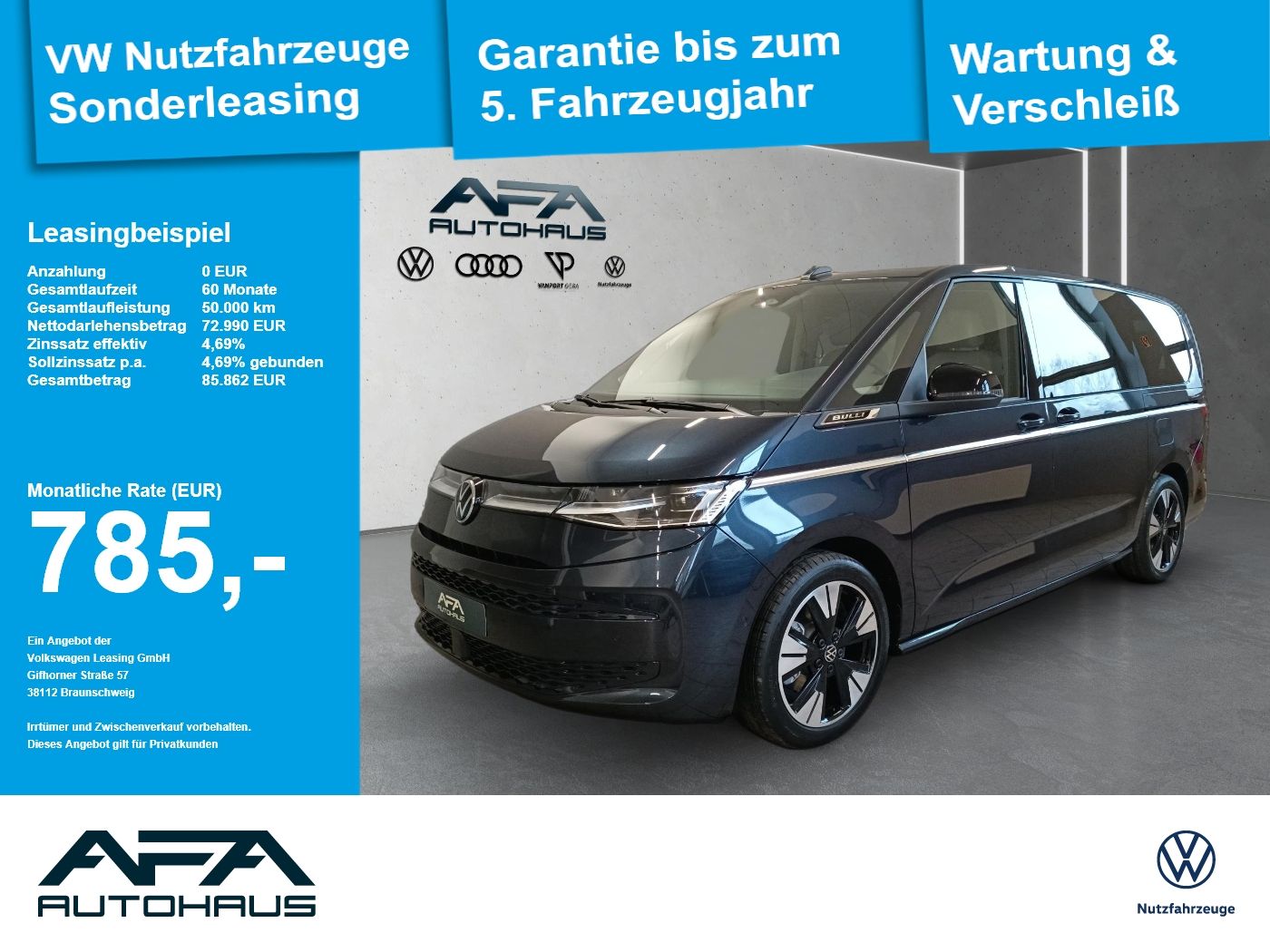 Volkswagen T7 Multivan 2.0 TDI DSG AHK*Navi*Harman*Sthz*Pan