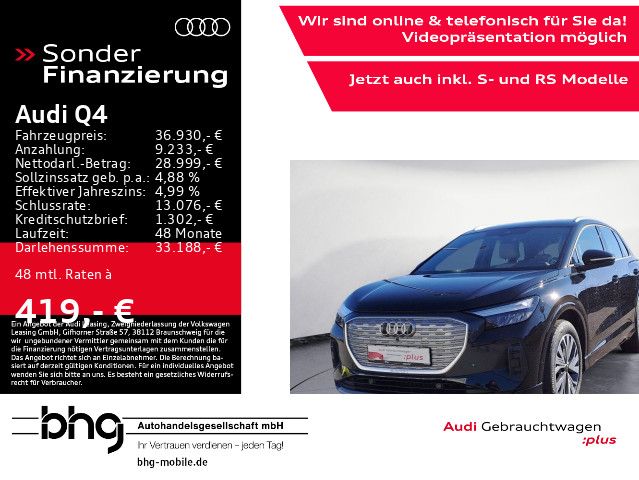 Audi Q4 35 e-tron ACC Kamera Klimapaket Assist plus