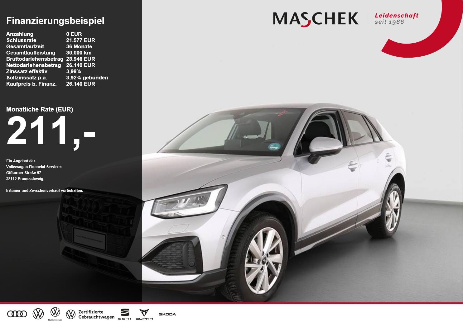 Audi Q2 Advanced 35 TFSI S tronic Black Kamera Navipl