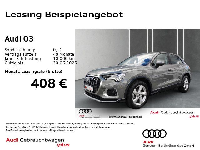 AUDI Q3 35 TDI Adv. S tronic *ACC*NAV+*LED*R-CAM*SHZ*