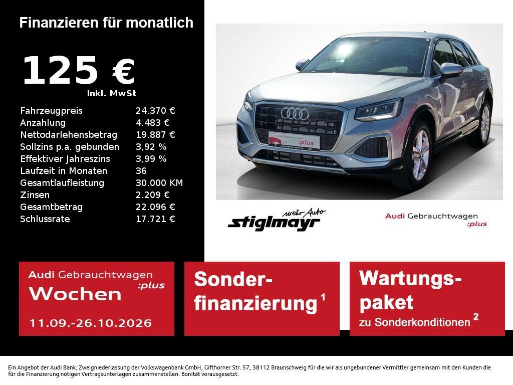 Audi Q2 Advanced 30 TFSI AHK+KAMERA+LED+NAVI+Alu-17`