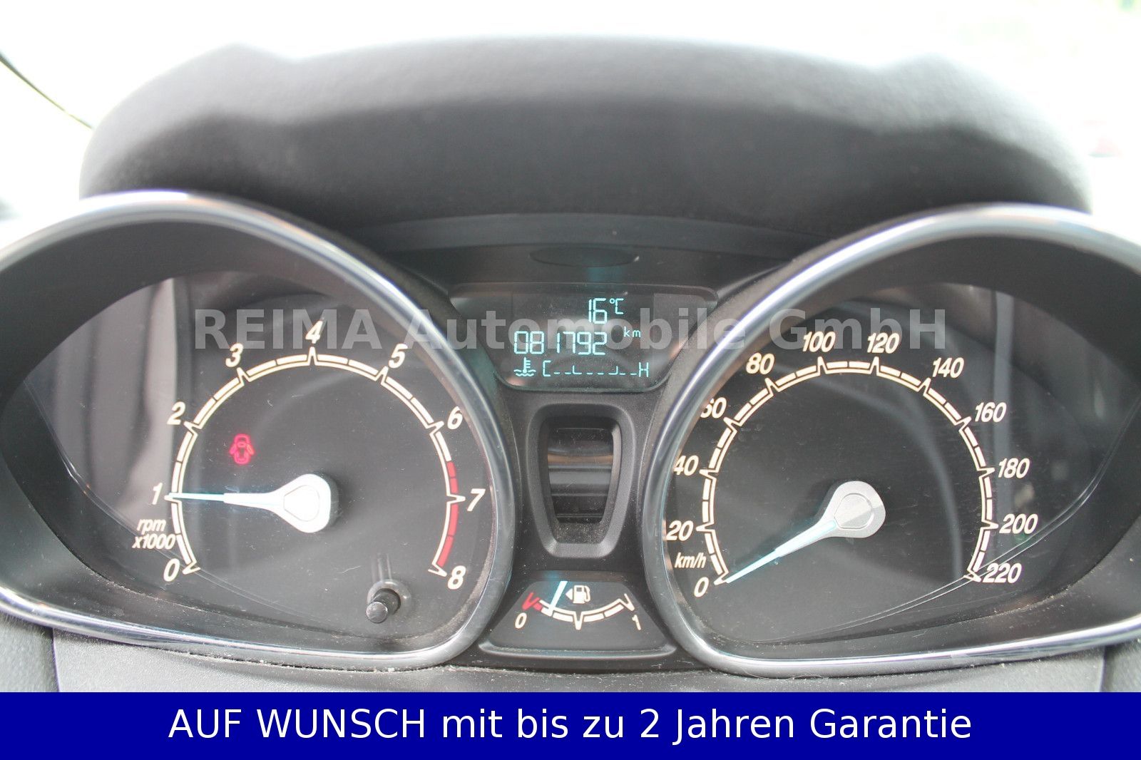 Fahrzeugabbildung Ford Fiesta 1,0i Celebration, Klima, Winterpaket