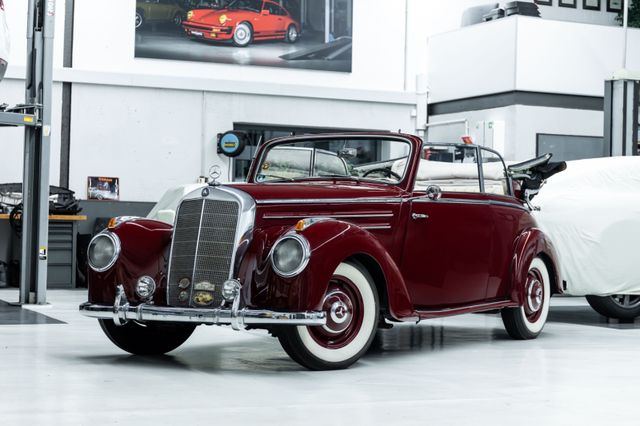 Mercedes-Benz 220 B Cabriolet W187 I Deutsches KFZ