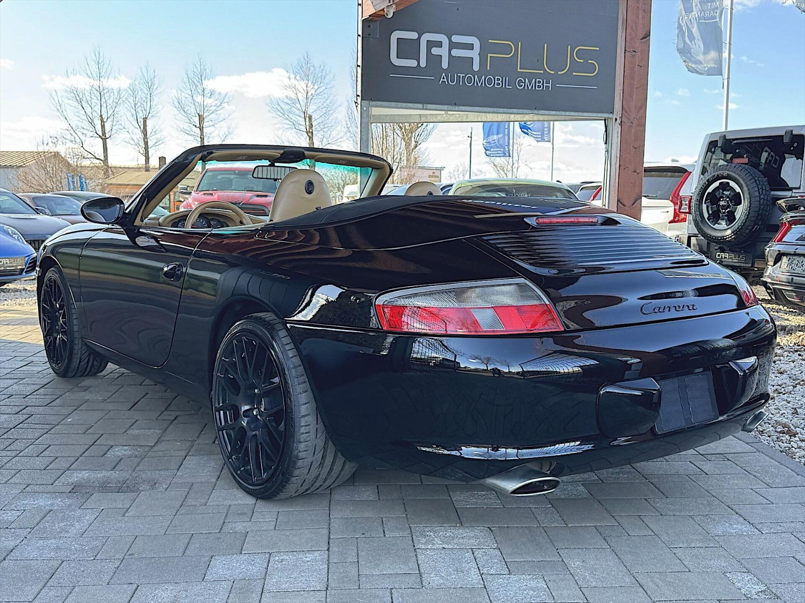 Fahrzeugabbildung Porsche 996 911 Carrera Cabriolet Black Design *TÜV Neu*