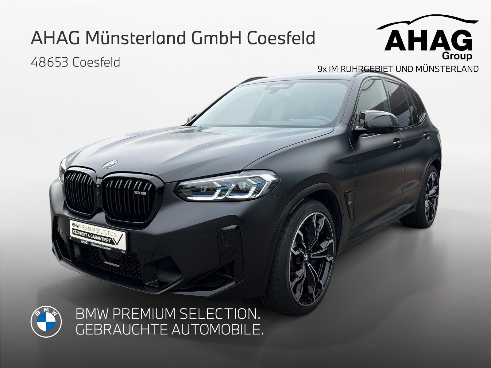 BMW X3 M Competition komplett PU Folie Carbon Laser
