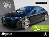 Mercedes-Benz EQS 580 4M HYPERSCREEN+Sitzkl+Pano+Distr+HUD+360 - schwarze Mercedes-Benz EQS