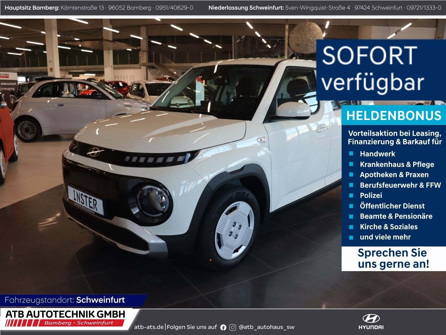 Hyundai INSTER Select MY27 42 kWh 97 PS 2WD Navi  ACC Ap