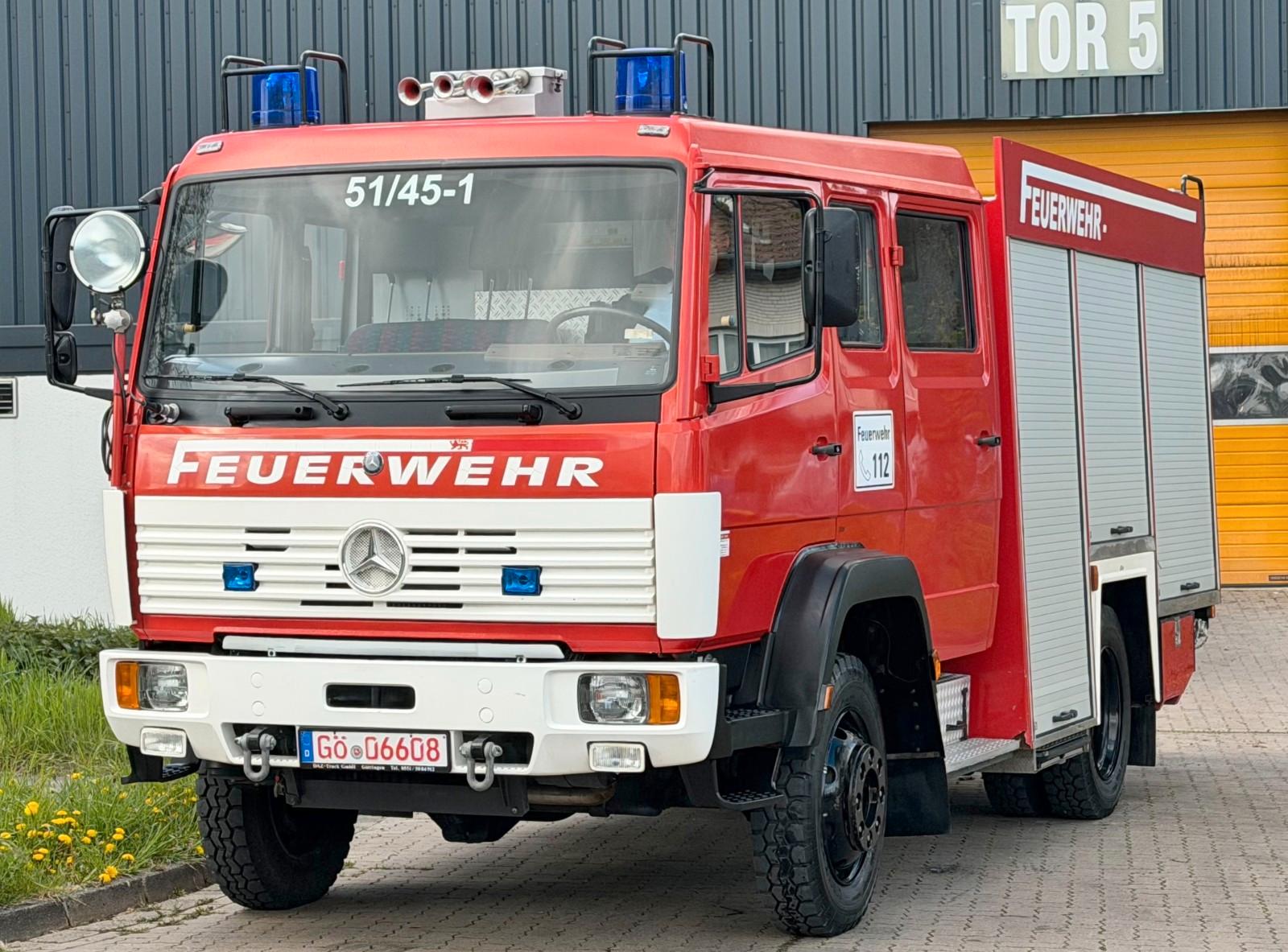 Mercedes-Benz 1124 - Löschfahrzeug - 9 TKm - 4x4