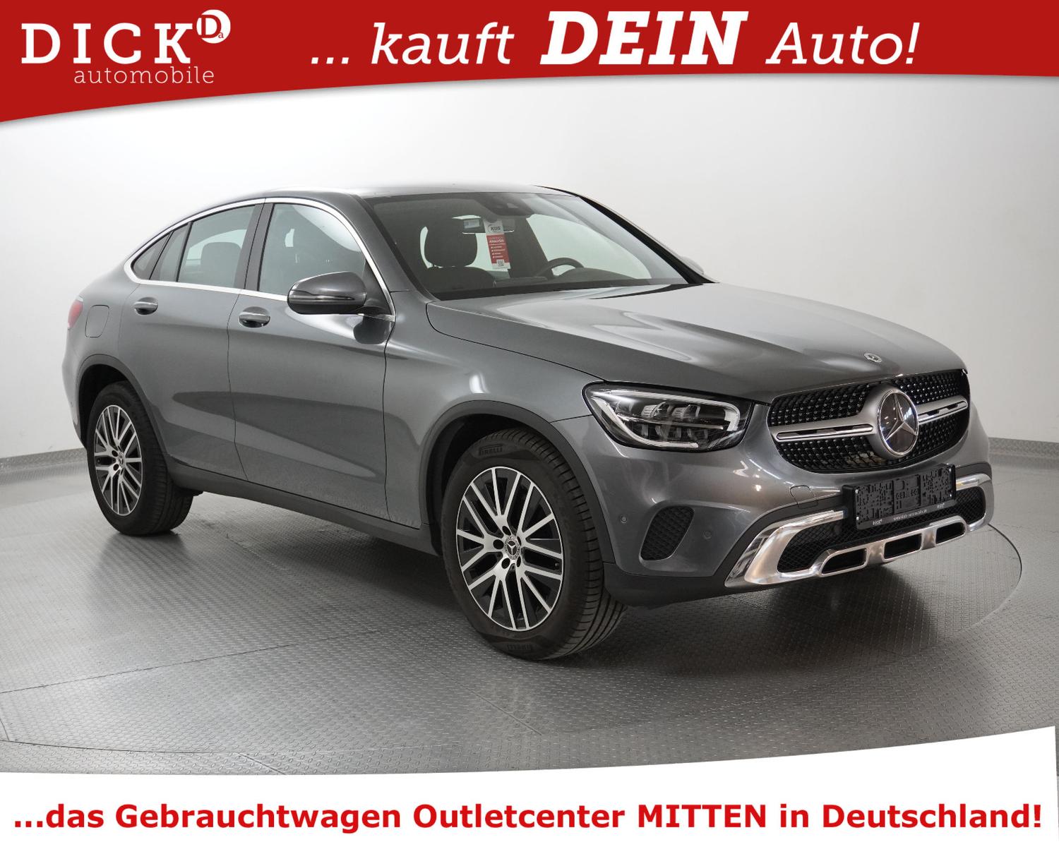 Mercedes-Benz GLC 200 d Coupe 4M AMG LEDER+LED+SHZ+KAM+AHK+19″