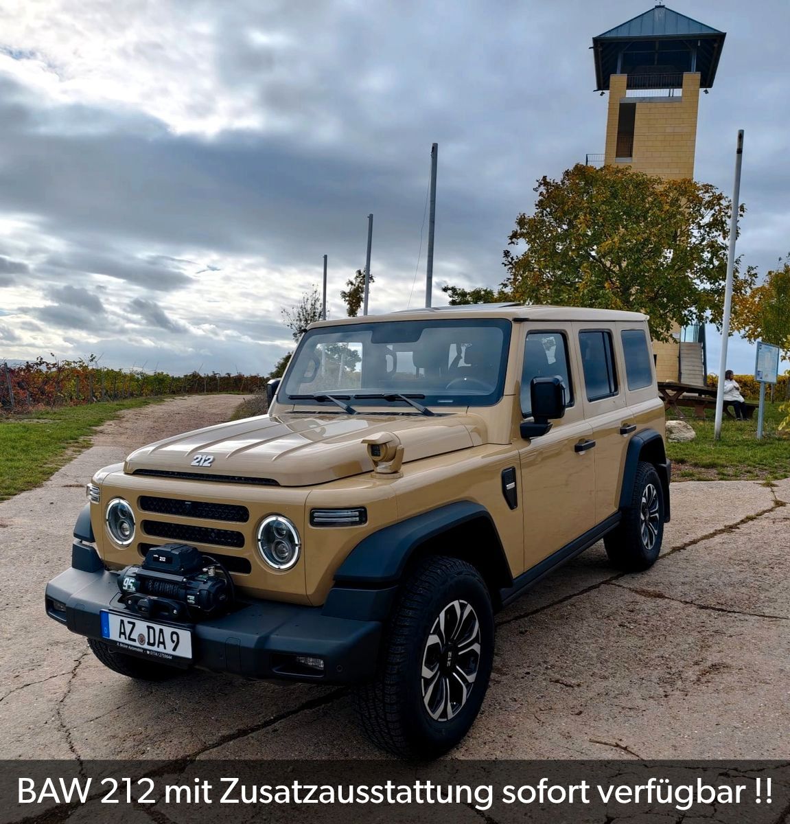 BAW 212 sofort verfügbar abgedunkelte Scheiben