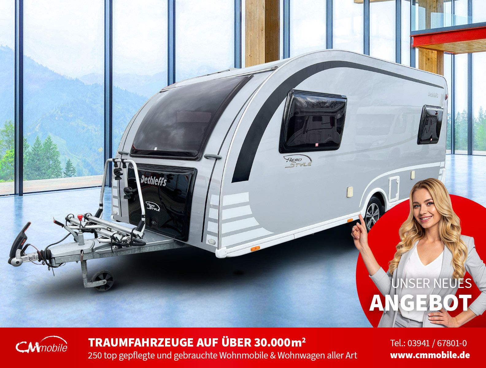 Dethleffs
 Aero Style 460 - Einzelbetten -
