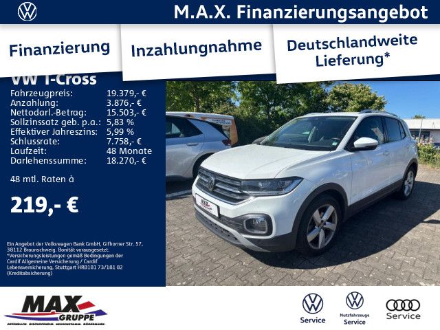 T-Cross 1.0 TSI STYLE +LED+AHK+NAVI+APP+DCP+ACC+