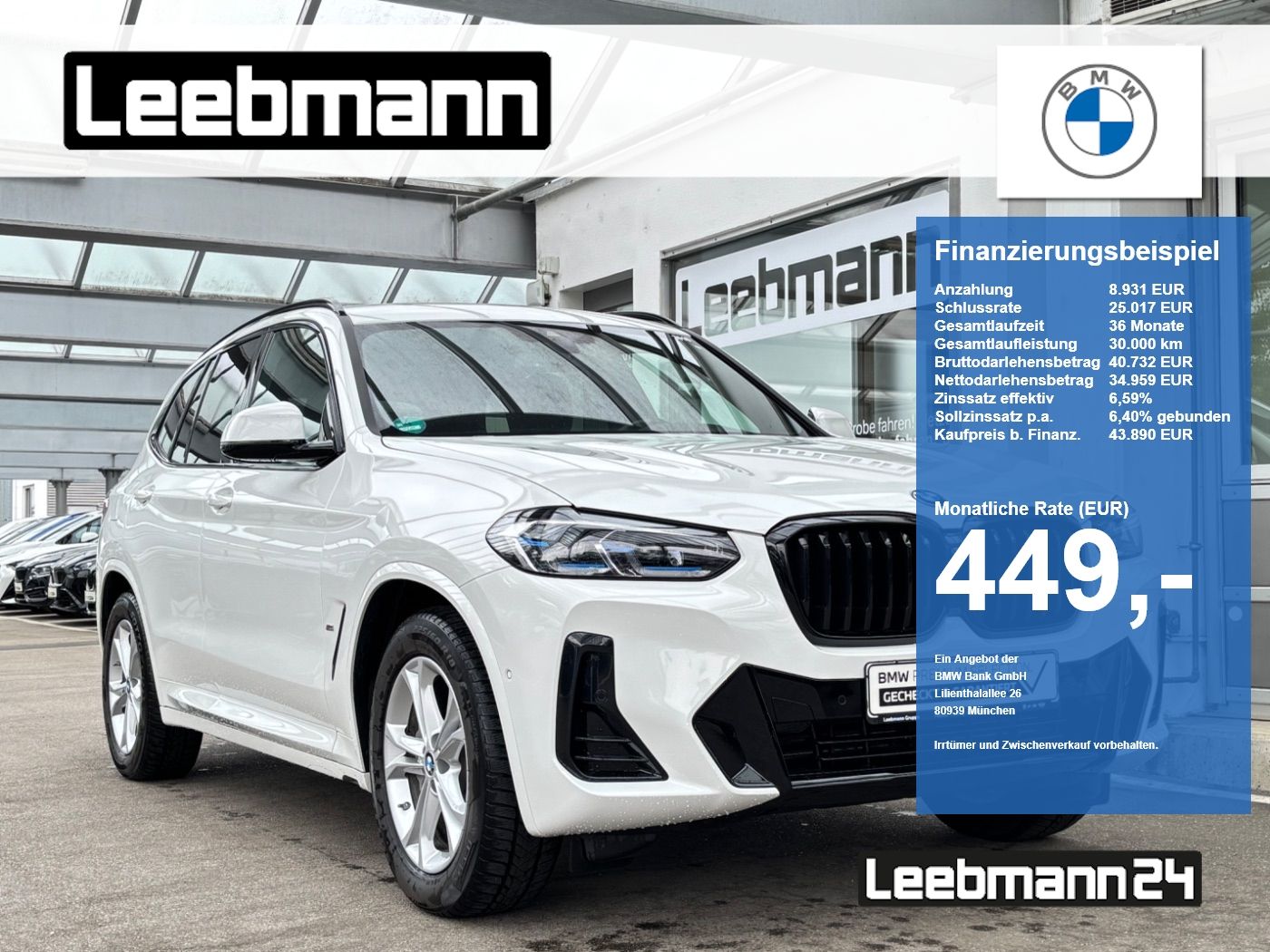 BMW X3 xDrive30e M-Sport AHK LASER foto 1