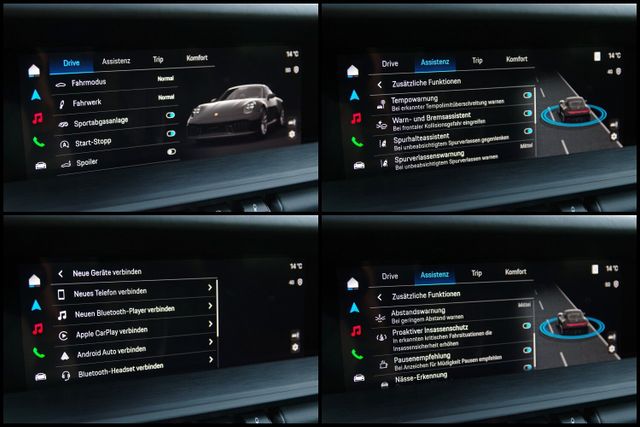 Porsche 992.2 4 GTS Coupe*14-W,ACC,BOSE,Schiebedach,360°