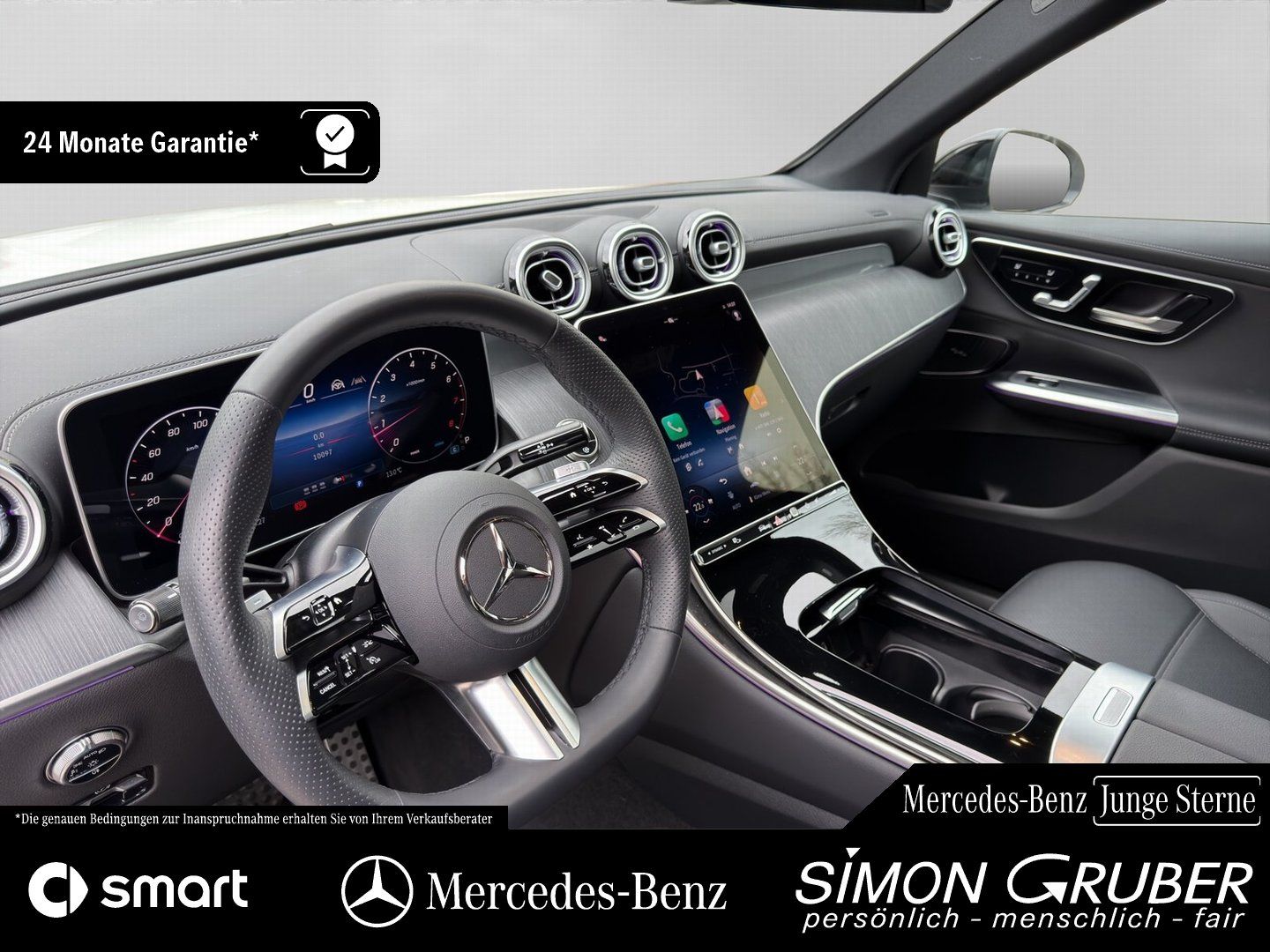 Fahrzeugabbildung Mercedes-Benz GLC 200 4M AMG Night Pano Sitzklima Massage AHK
