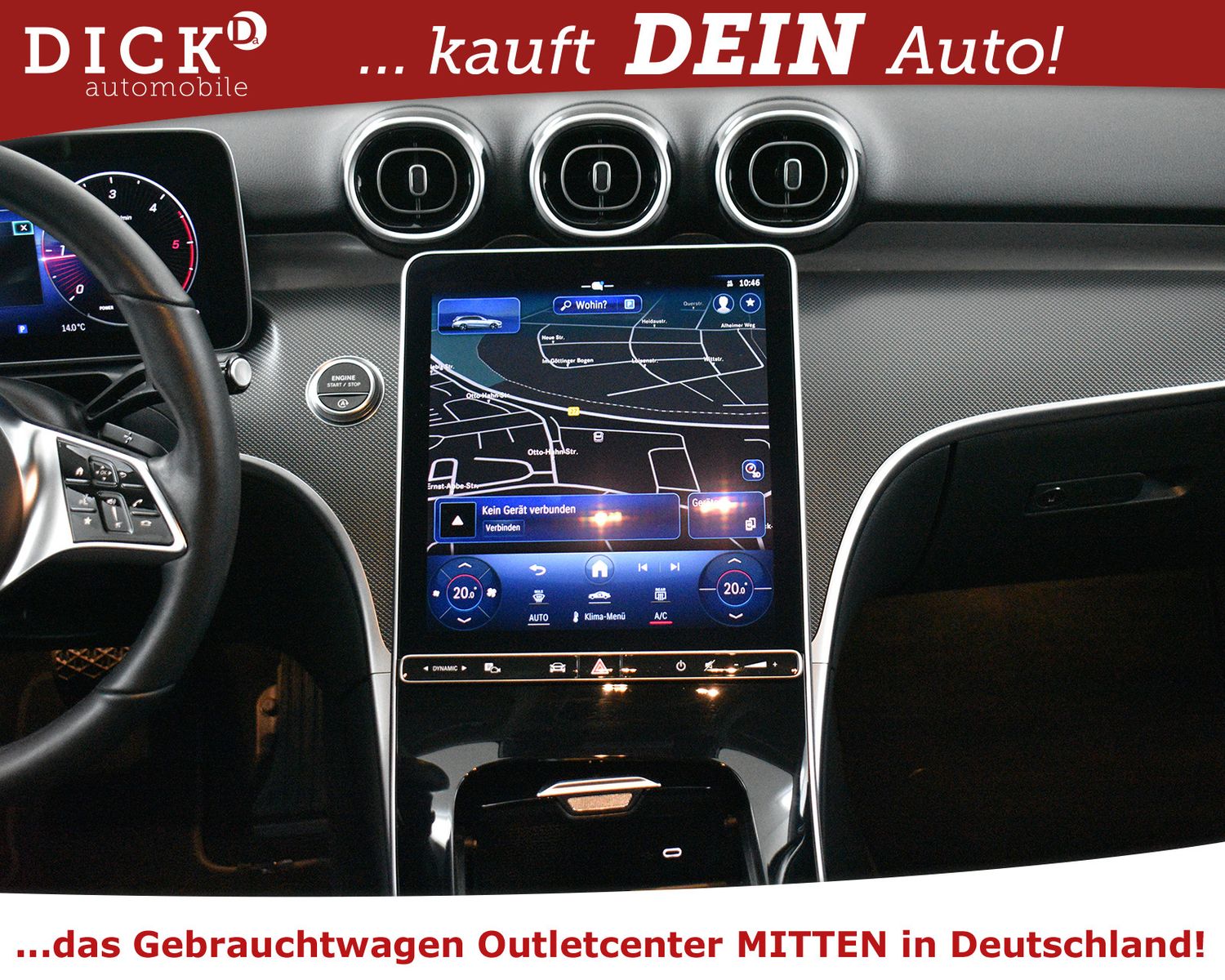 MERCEDES-BENZ C200d T 2X Avantg NIGHT+MULTIKO+MASS+AHK+KAM+ACC - Image 14