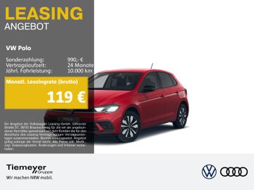 Volkswagen Leasingangebot: Volkswagen Polo 1.0 TSI DSG GOAL LED KAMERA NAVI ASSIST